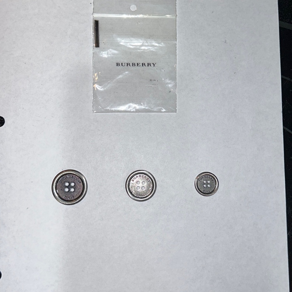Authentic Brand New Burberry buttons